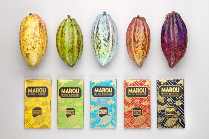 Maron Faiseurs de chocolat packaging alimentaire design graphique

