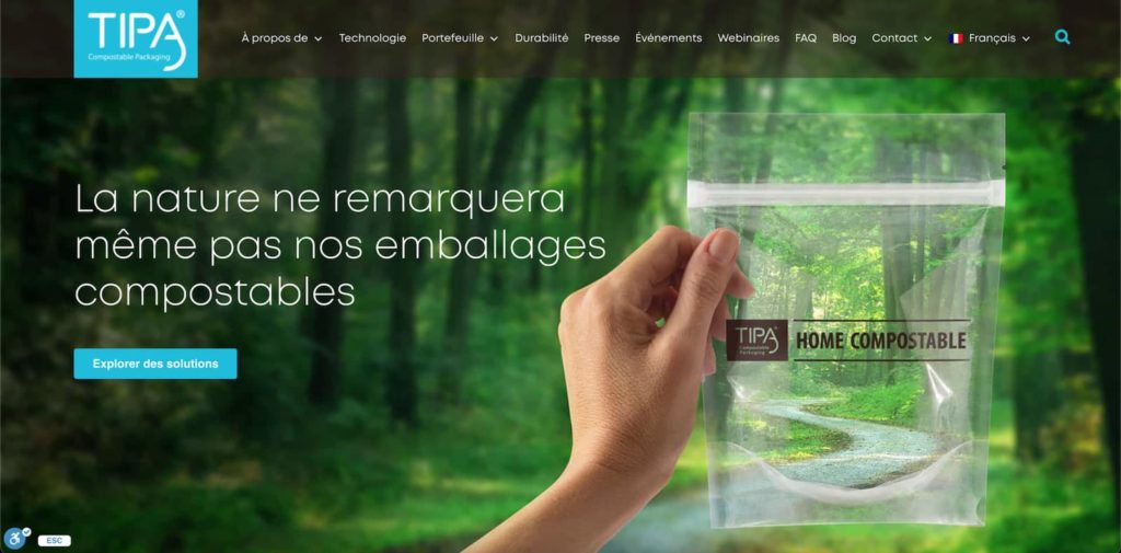TIPA-emballage-compostable-pour-lalimentaire-eco-conception