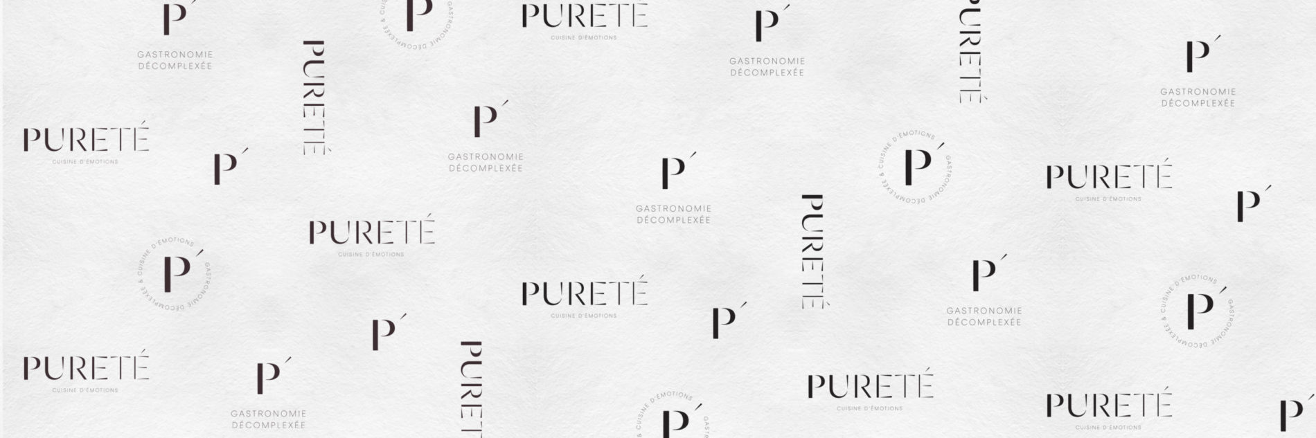 Motif-pureté-creation graphique identite visuelle-logo