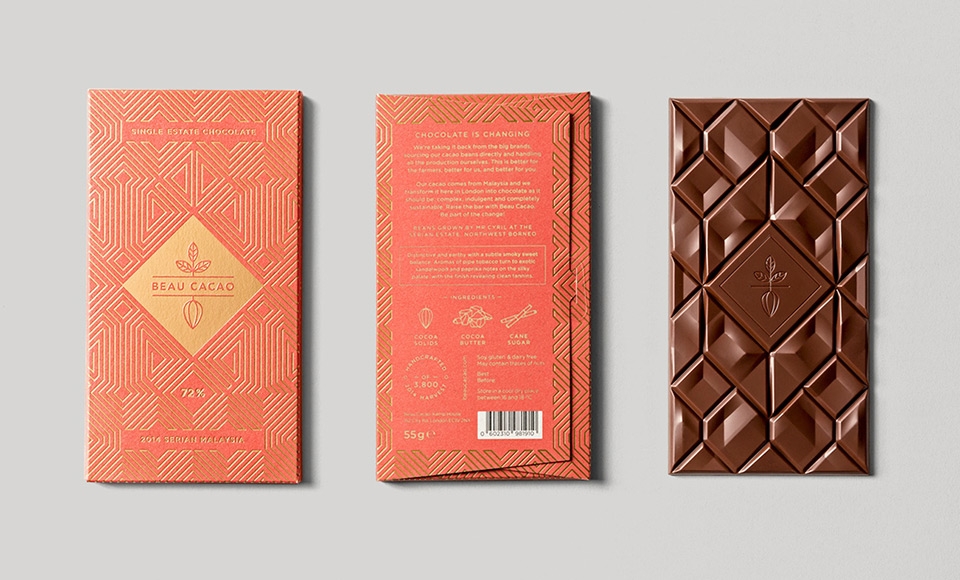 Beau-Cacao-packaging design identite visuelle graphiste culinaire
