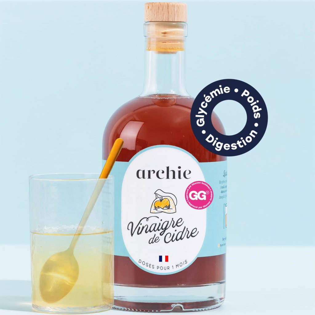 archie vinaigre de cidre une cuillere par jour glycemie poids digestion