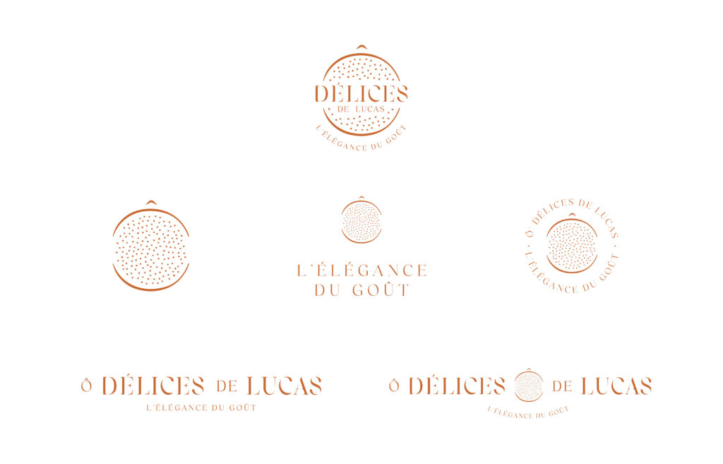 O delices de lucas creation logo identite visuelle graphisme direction artistique audrey lorel