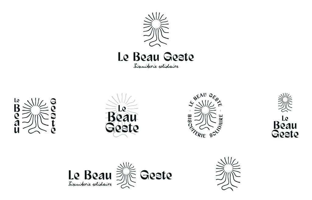 le beau geste_ creation graphique Logo direction artistique