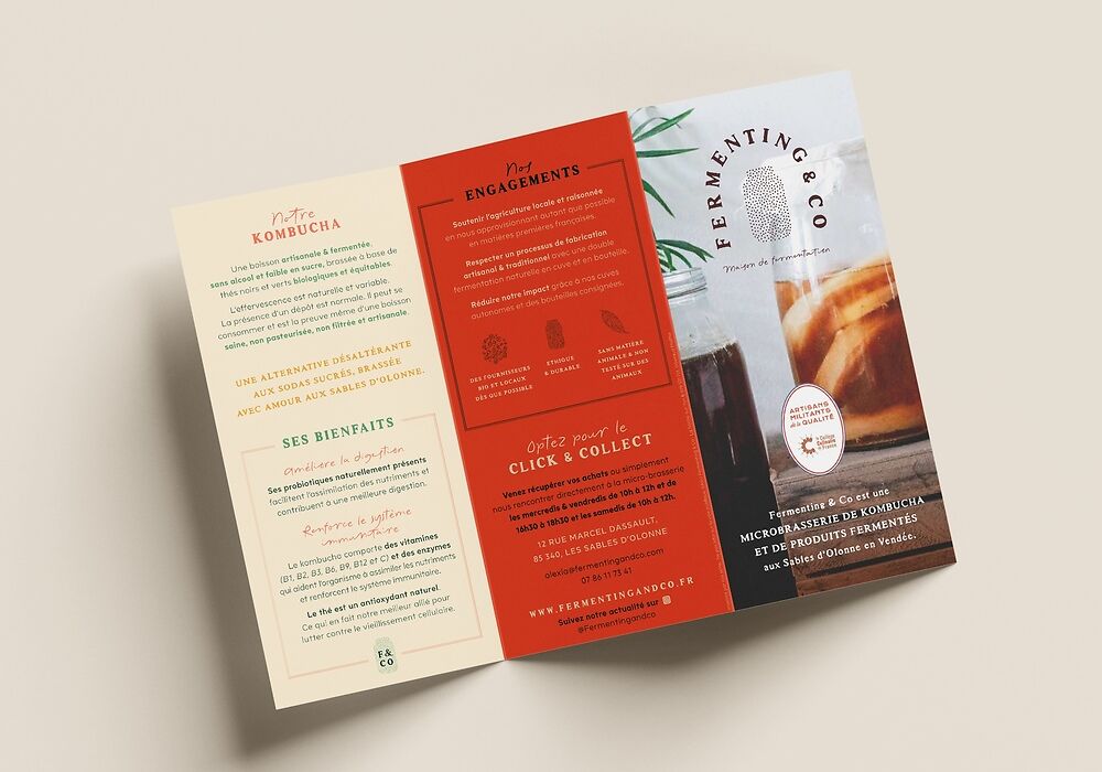 mise en page edition graphisme Brochure btoc f&co