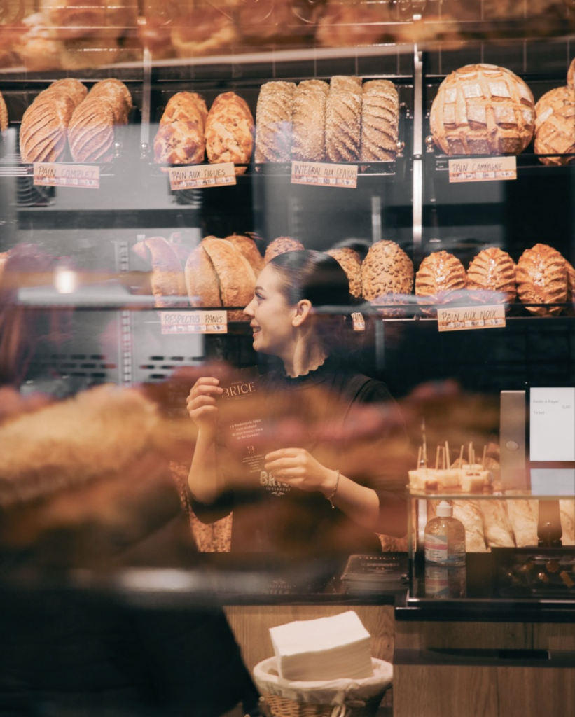 Service haut de gamme haute boulangerie