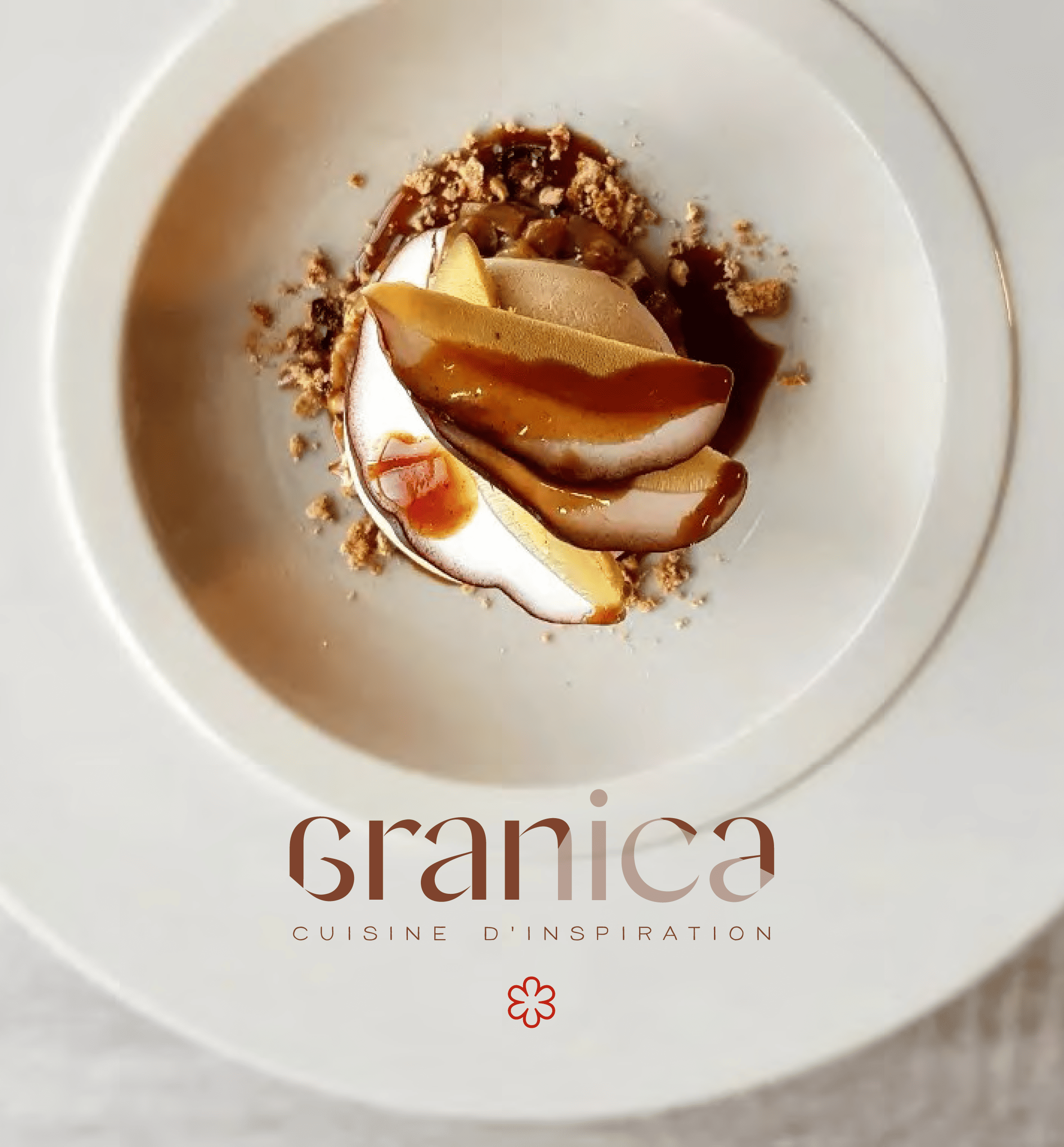 logo identite visuelle granica graphiste culinaire food